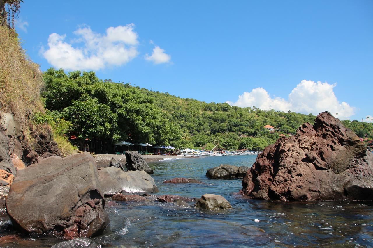 Blue Star Bungalows & Cafe Амед Екстер'єр фото